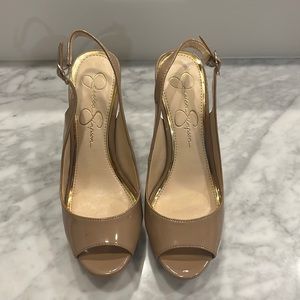 Jessica Simpson platform heels